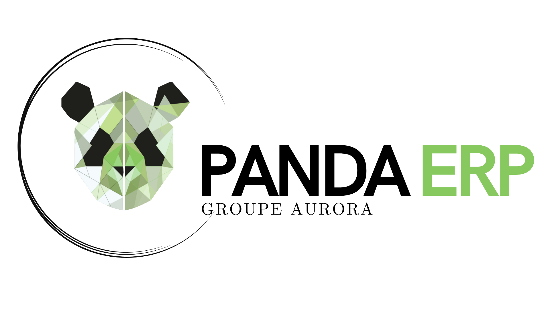 Panda ERP – Solution de gestion intégrée (ERP & CRM) Logo de Panda ERP, logiciel de gestion ERP et CRM pour les entreprises.
